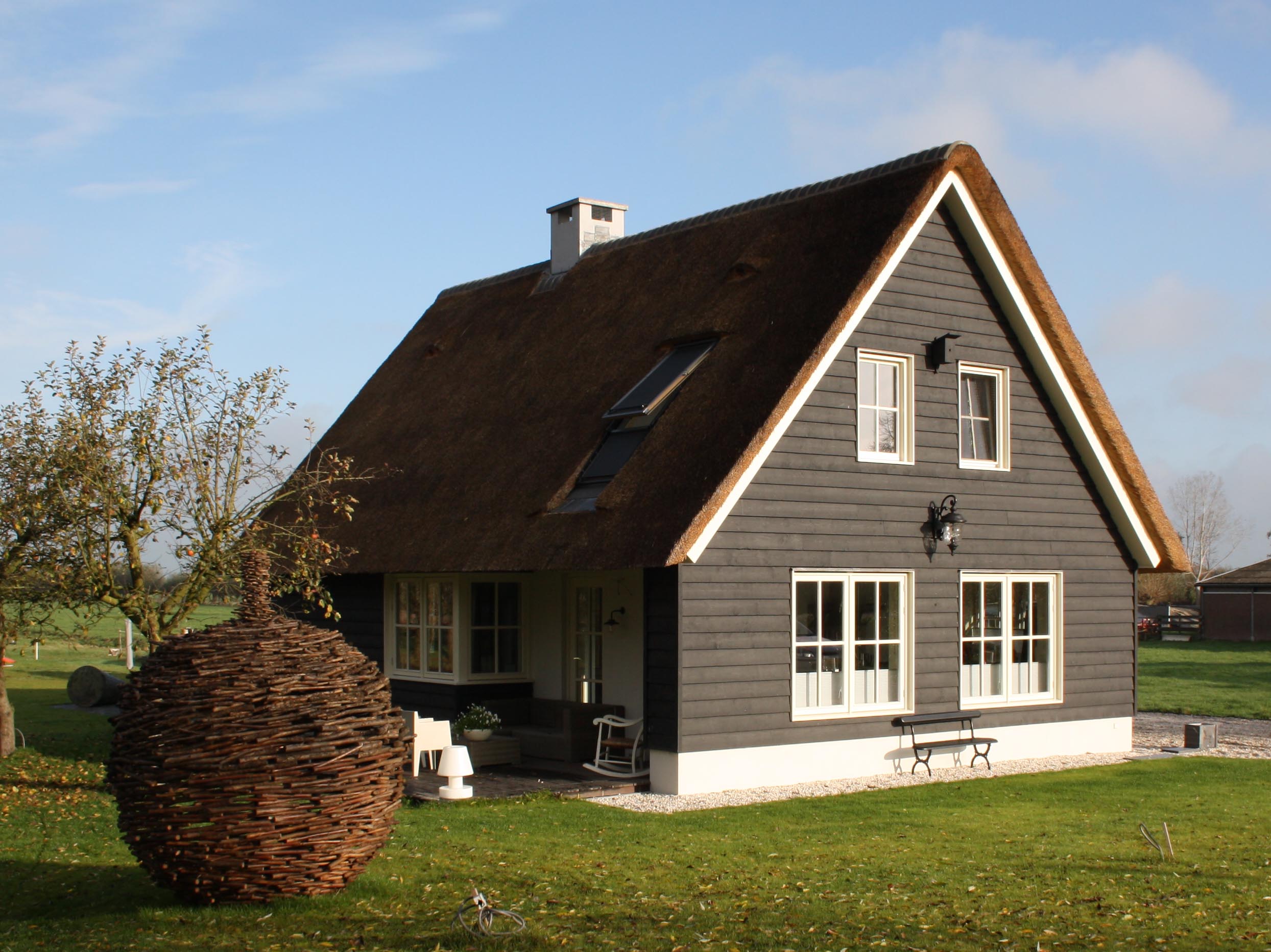 Nieuwbouw Schuurwoning Oudkerkseweg te Giessen-Oudekerk