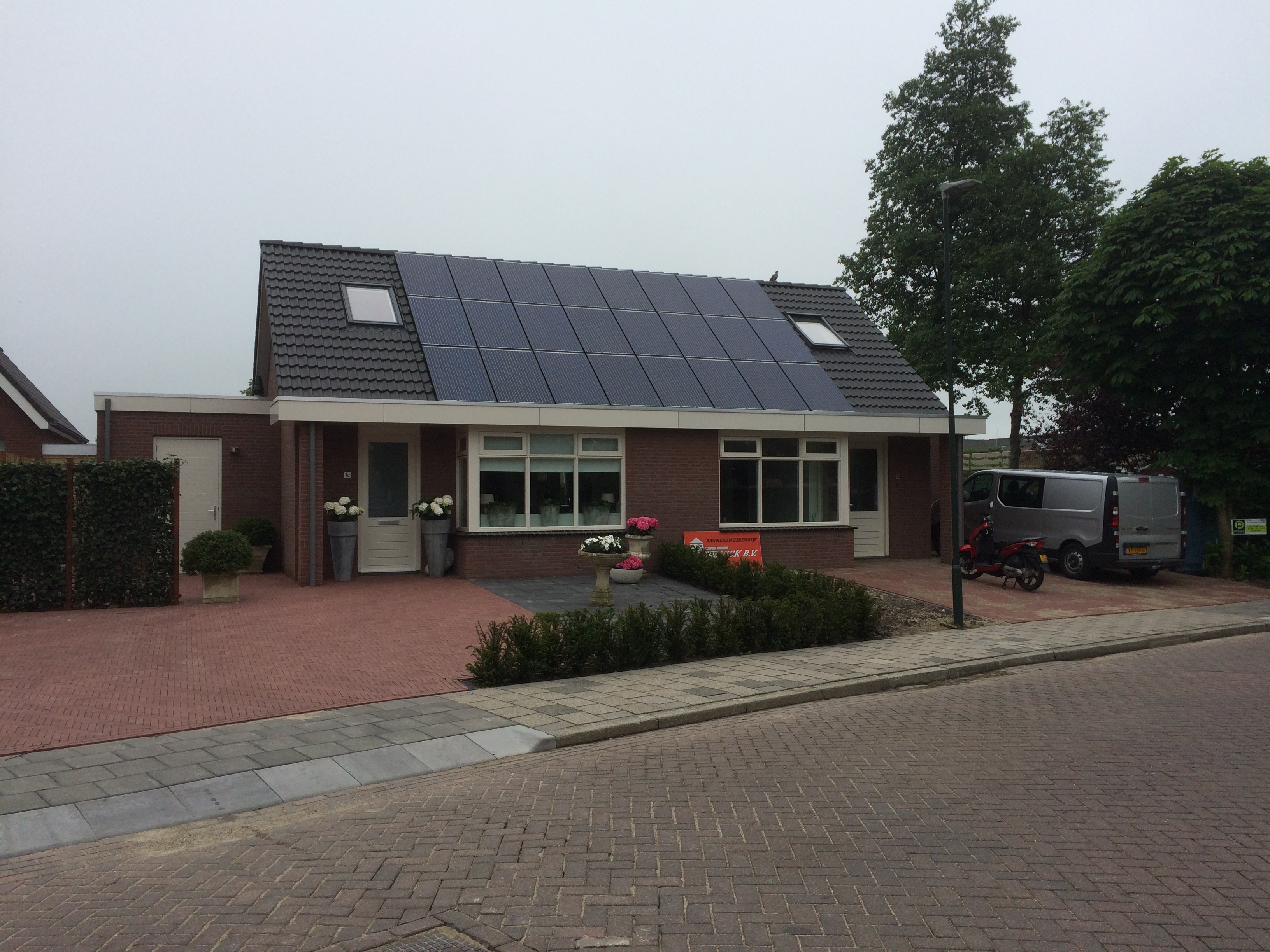 Nieuwbouw 2 patiowoningen ”Buurmans grond” te Giessenburg 