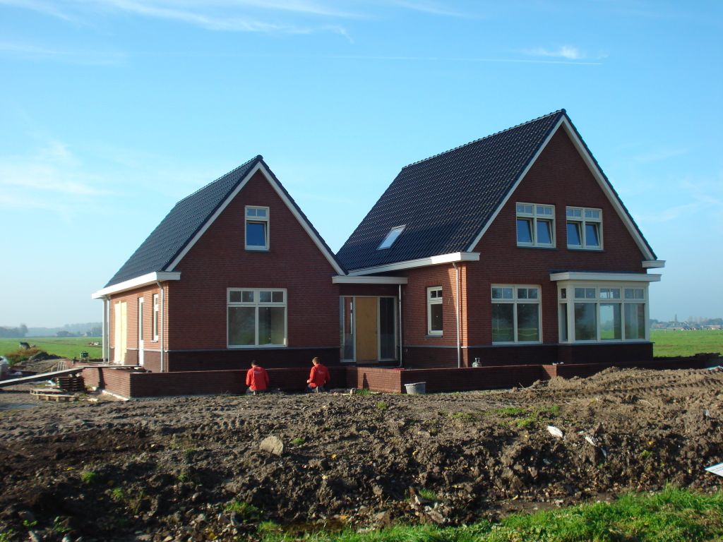 Bouw woning met stal Noordeloos
