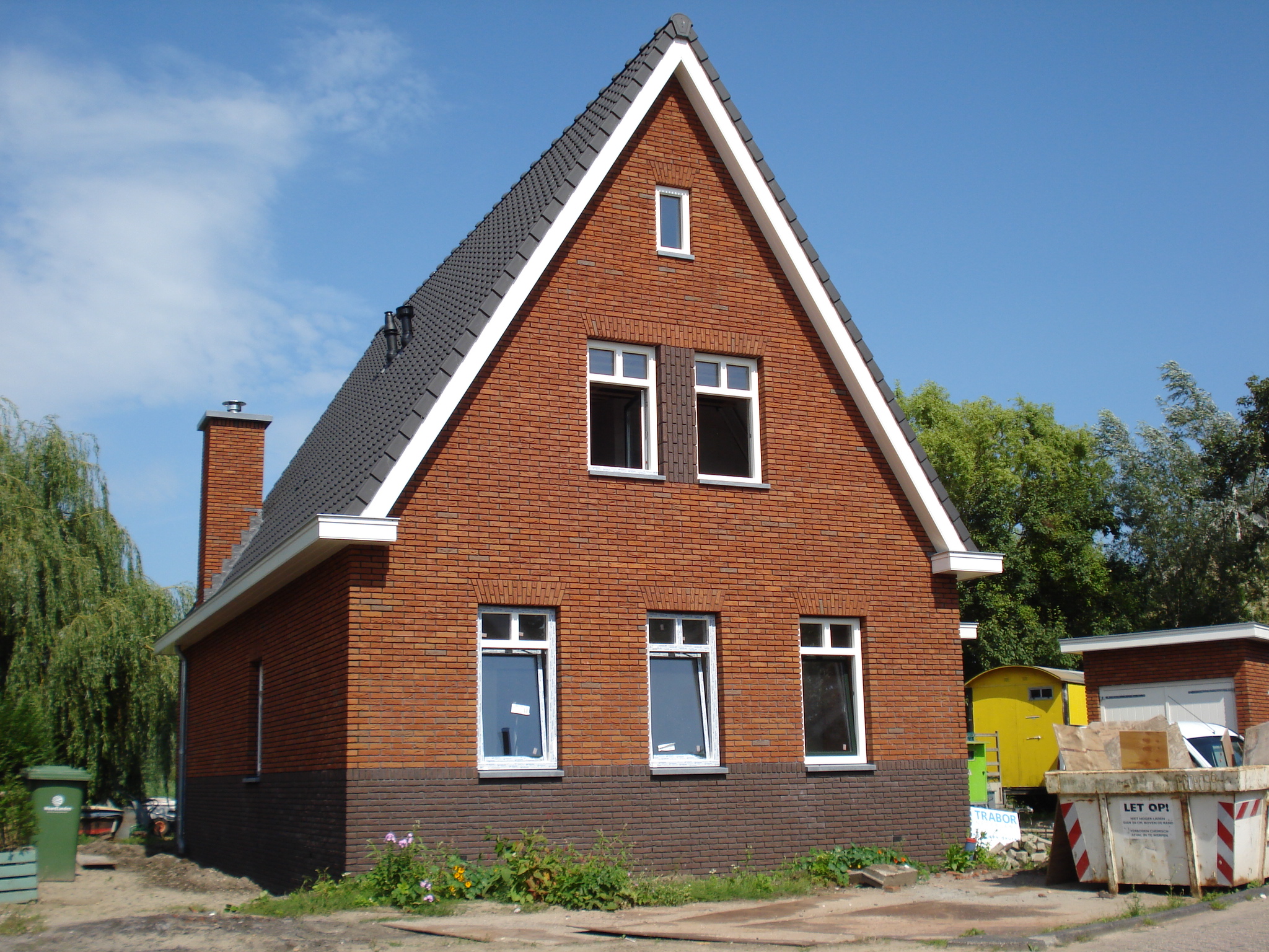 Nieuwbouw woning Dorpsstraat te Giessenburg