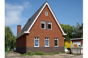 Nieuwbouw woning Dorpsstraat te Giessenburg
